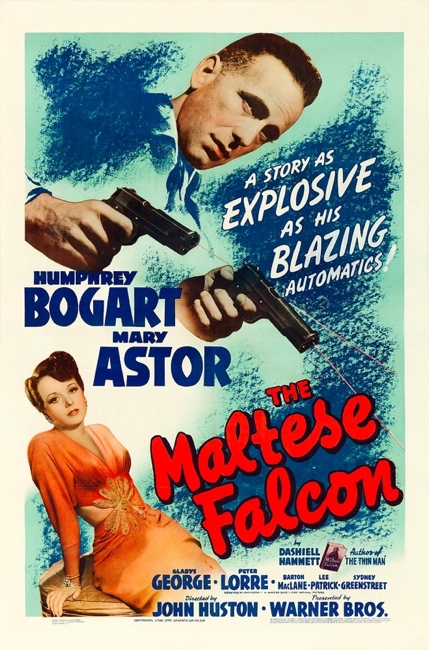 Affiche The Maltese Falcon, 1941 (©domaine public)